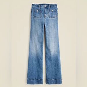 J. Crew Blue Flare & Wide Leg Jeans